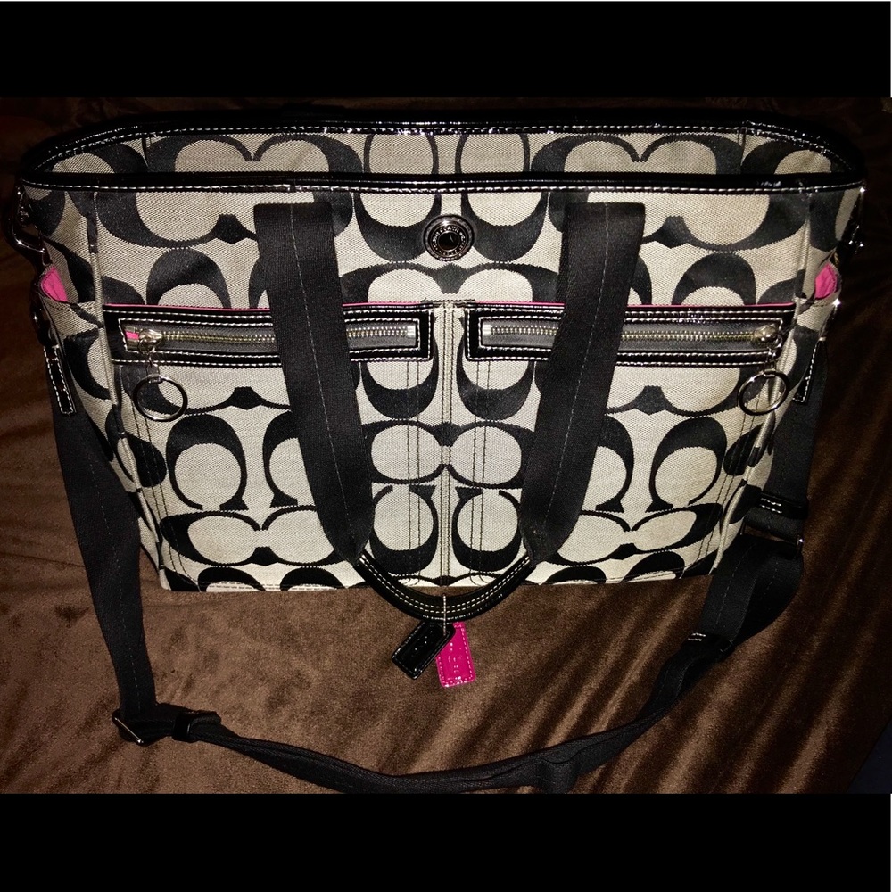 NWOT - Authentic Coach Signature Canvas Tote